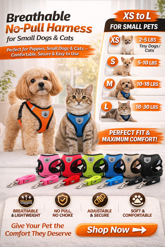 PawLuxe™ Comfort Harness
